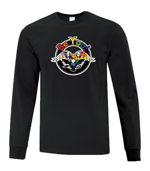 Glenwood "Be You" Adult Cotton Long Sleeve with Printed Logo