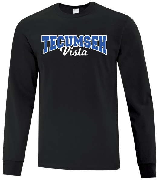 Tecumseh Vista Adult Cotton Long Sleeve with Printed Logo
