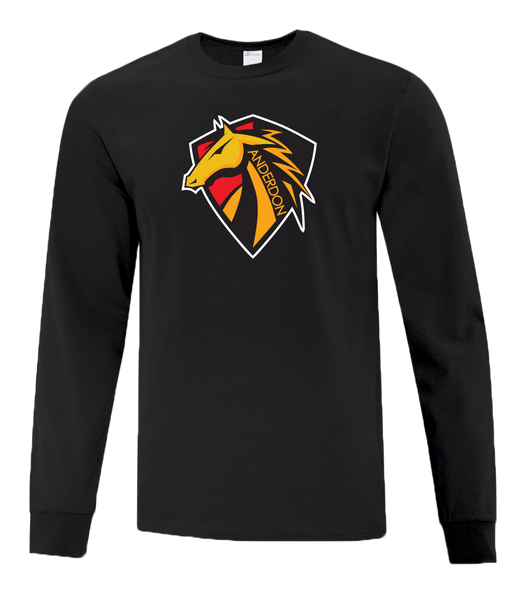 Anderdon Adult Cotton Long Sleeve with Printed Logo