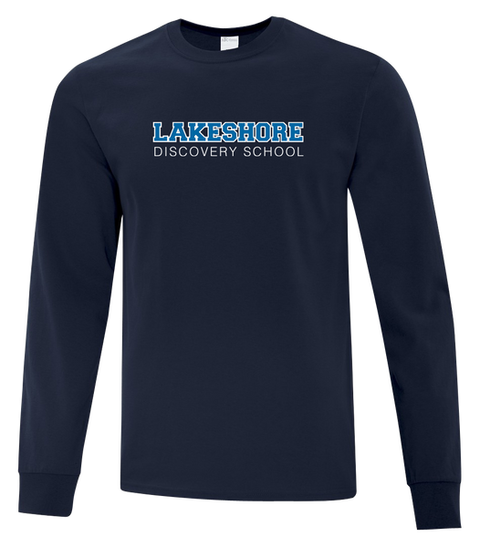 Lakeshore Discovery Youth Cotton Long Sleeve with Printed Logo