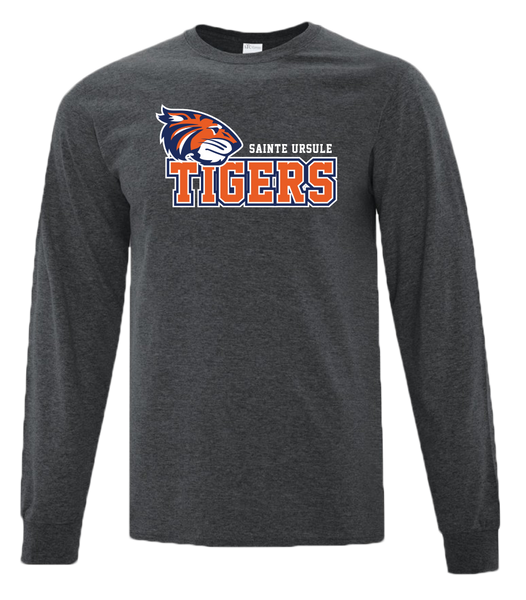 Sainte-Ursule Youth Cotton Long Sleeve with Printed Logo