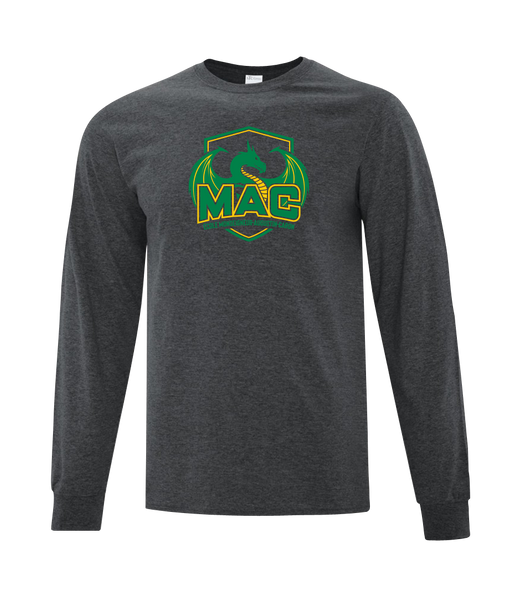 MAC Cotton Long Sleeve with Printed Logo ADULT