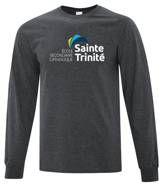 Sainte Trinité Adult Cotton Long Sleeve with Printed Logo