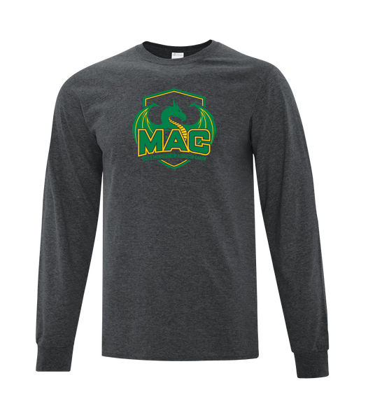 MAC Cotton Long Sleeve with Printed Logo YOUTH