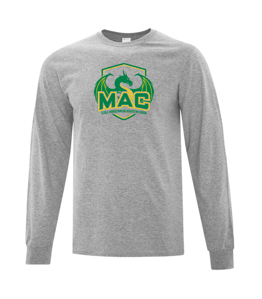 MAC Cotton Long Sleeve with Printed Logo ADULT