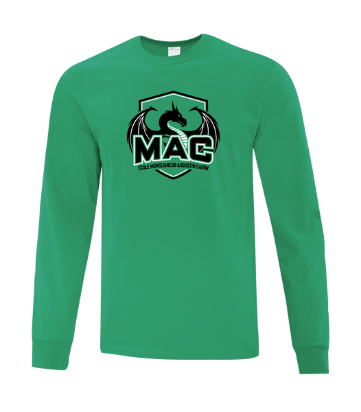MAC Cotton Long Sleeve with Printed Logo ADULT