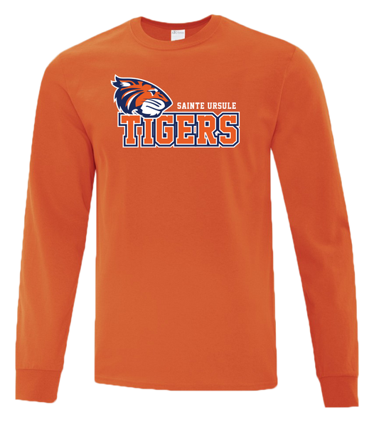 Sainte-Ursule Youth Cotton Long Sleeve with Printed Logo