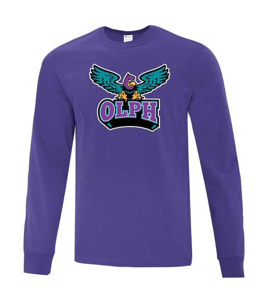 OLPH Youth Cotton Long Sleeve with Printed Logo