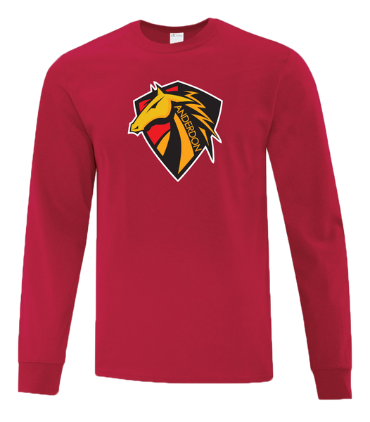 Anderdon Adult Cotton Long Sleeve with Printed Logo