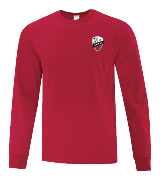 SWYSC Youth Cotton Long Sleeve with Printed Logo