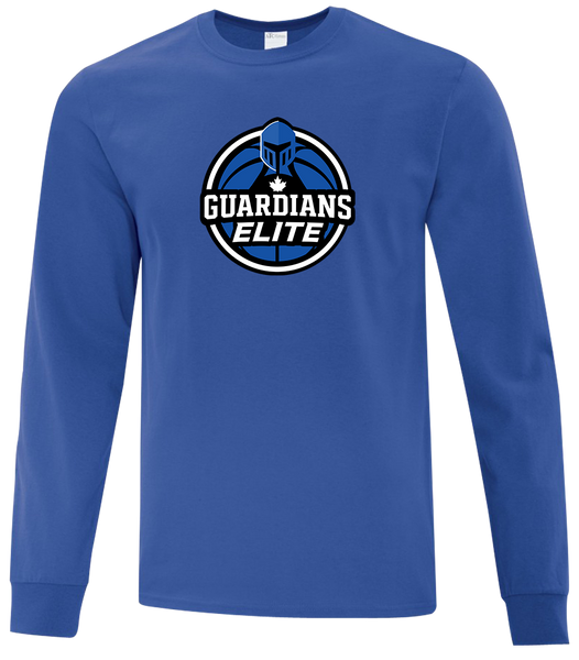 Lasalle Guardians Elite Youth Cotton Long Sleeve with Printed Logo