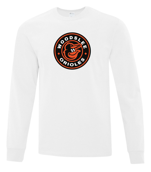 Woodslee Orioles Youth Cotton Long Sleeve with Printed Logo