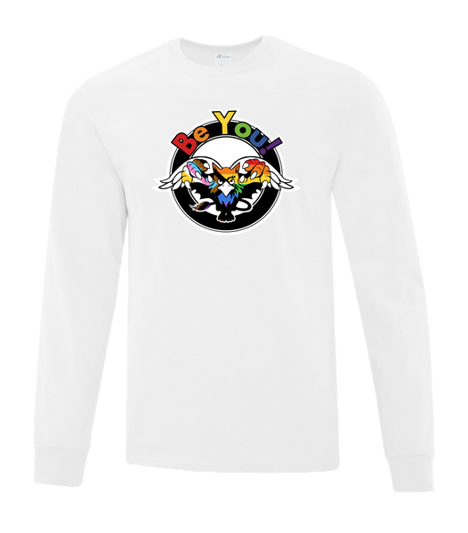 Glenwood "Be You" Youth Cotton Long Sleeve with Printed Logo