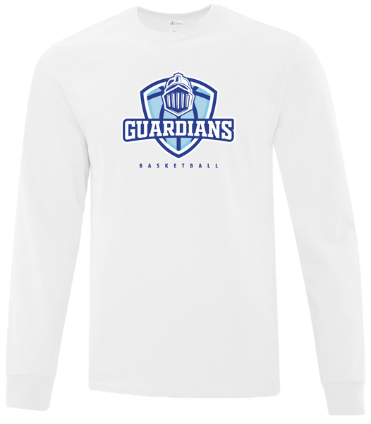 Lasalle Guardians Adult Cotton Long Sleeve with Printed Logo