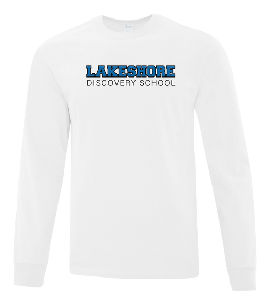 Lakeshore Discovery Youth Cotton Long Sleeve with Printed Logo