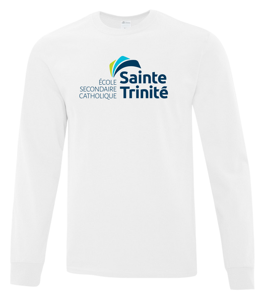 Sainte Trinité Adult Cotton Long Sleeve with Printed Logo
