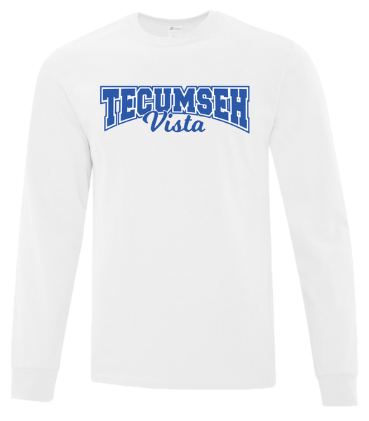 Tecumseh Vista Adult Cotton Long Sleeve with Printed Logo