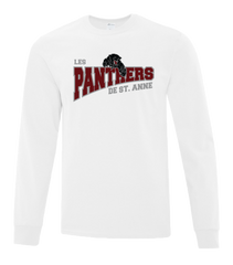 St. Anne Panthers Youth Cotton Long Sleeve with Printed Logo