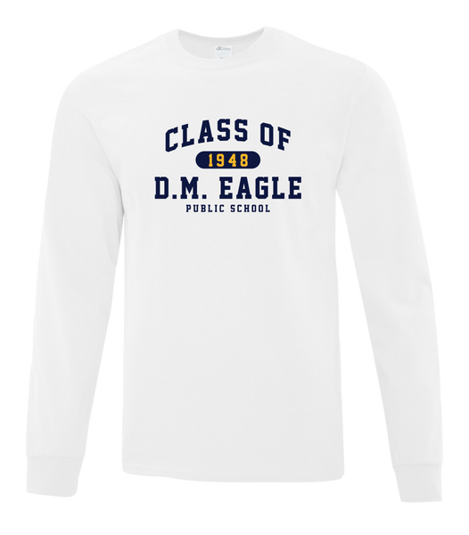 DM Eagle Alumni Youth Cotton Long Sleeve with Printed Logo