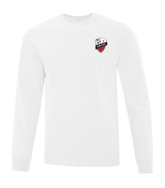 SWYSC Youth Cotton Long Sleeve with Printed Logo