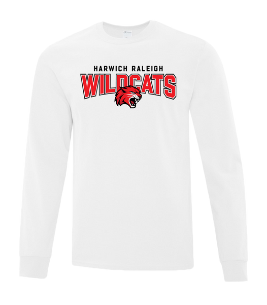 Harwich Raleigh Youth Cotton Long Sleeve with Printed Logo