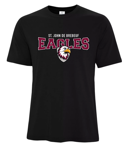 St. John de Brebeuf Adult Pro Spun T-Shirt with Printed Logo