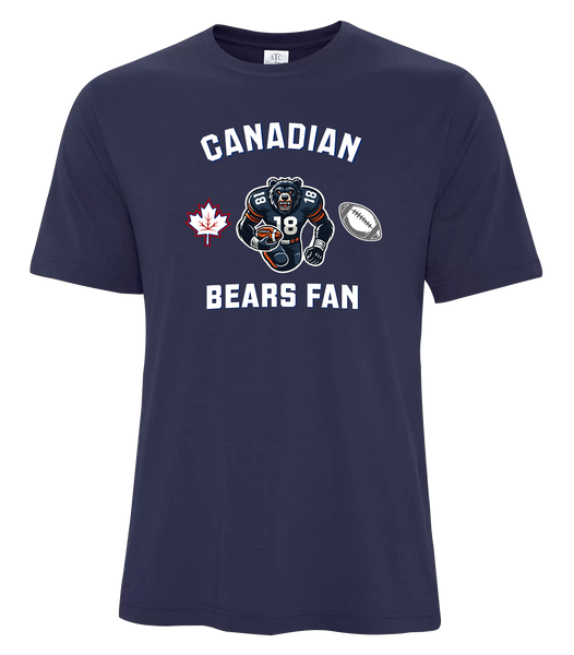 Bears Fan Adult Cotton T-Shirt with Printed Logo