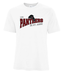 St. Anne Panthers Adult Ring-Spun polyester T-Shirt with Printed logo