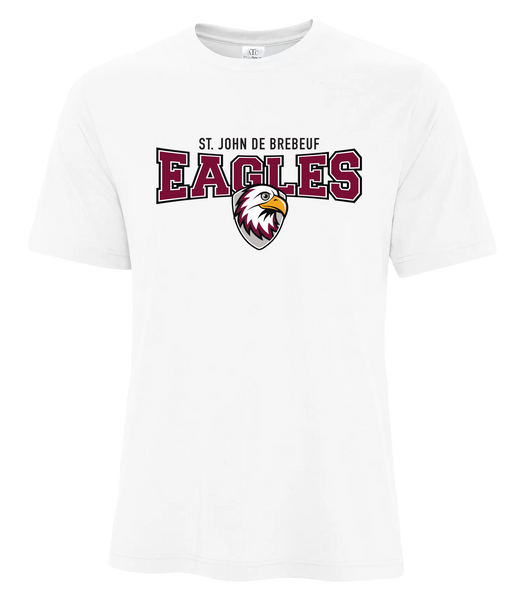 St. John de Brebeuf Adult Pro Spun T-Shirt with Printed Logo