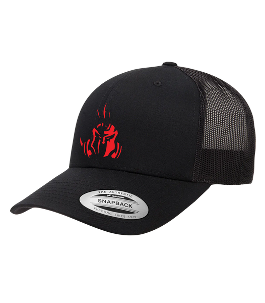Warriors Hockey 2025 Retro Trucker Cap with Embroidered Logo