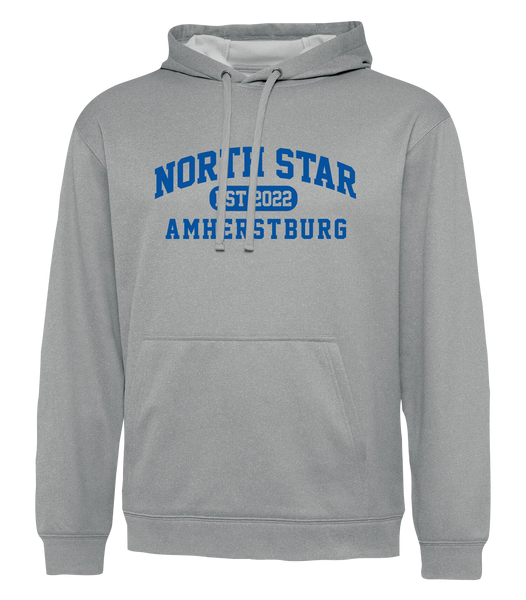 North Star Amherstburg Adult Dri-Fit Hoodie With Printed Logo