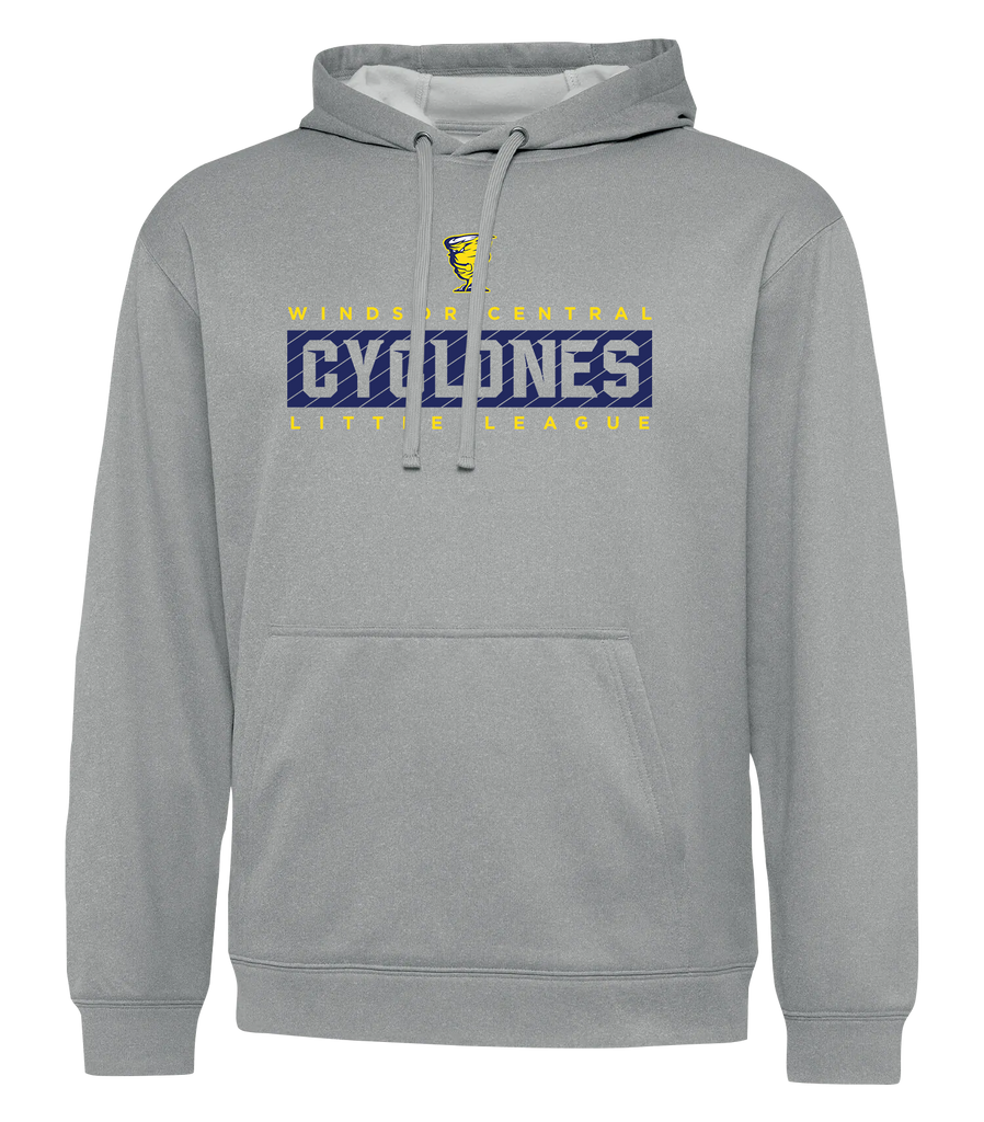 Cyclones Adult Dri-Fit Hoodie With Printed Logo