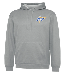 St. John the Baptist Staff Adult Dri-Fit Hoodie With Printed Logo