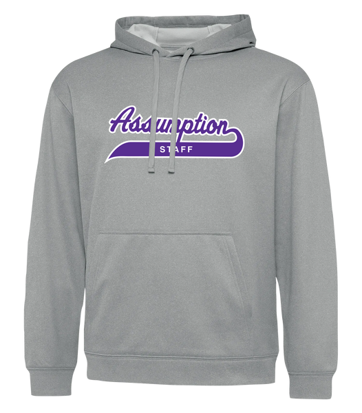 Assumption Staff Adult Dri-Fit Hoodie With Embroidered Logo
