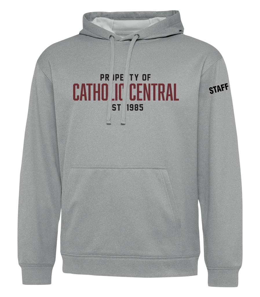 Catholic Central Adult Dri-Fit Hoodie With Printed Logo