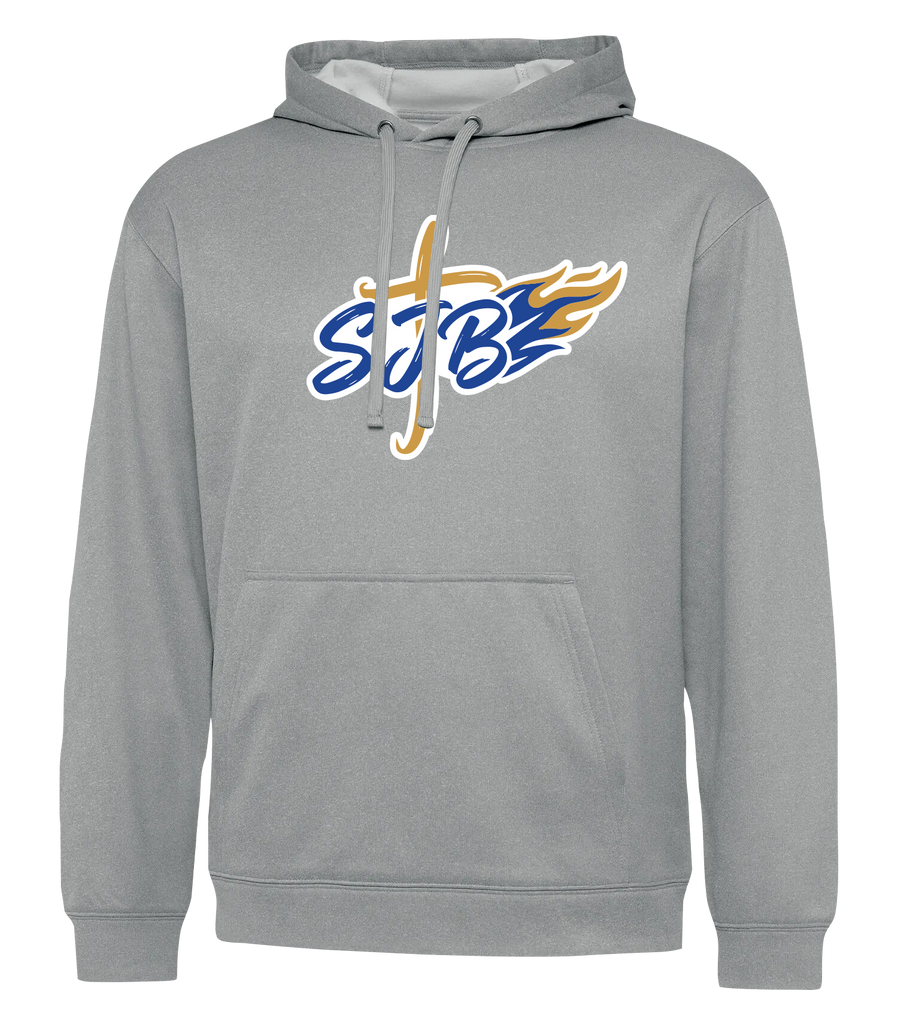 St. John the Baptist Adult Dri-Fit Hoodie With Printed Logo