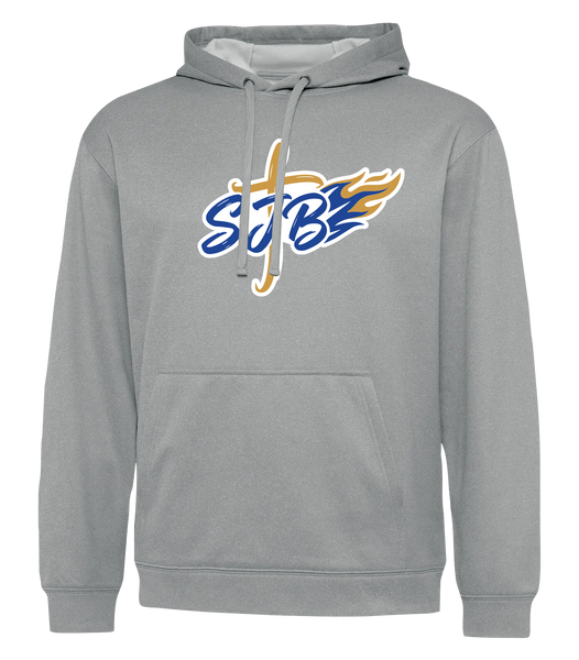 St. John the Baptist Adult Dri-Fit Hoodie With Printed Logo