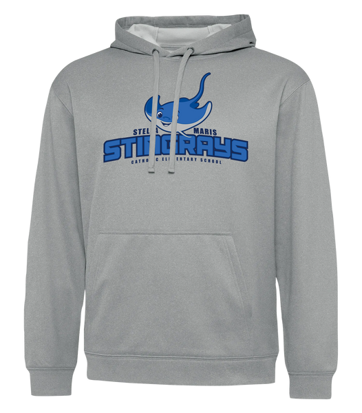 Stella Maris Stingrays Adult Dri-Fit Hoodie With Printed Logo