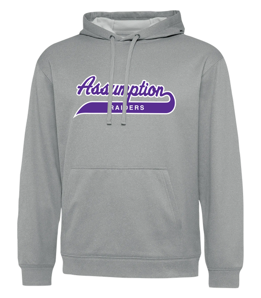 Assumption Adult Dri-Fit Hoodie with Embroidered Logo