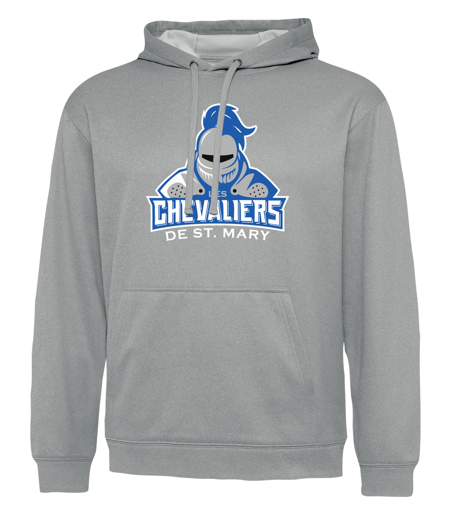 Les Chevaliers De St. Mary Adult Dri-Fit Hoodie With Printed Logo