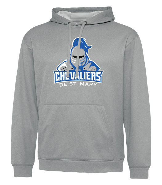 Les Chevaliers De St. Mary Adult Dri-Fit Hoodie With Printed Logo
