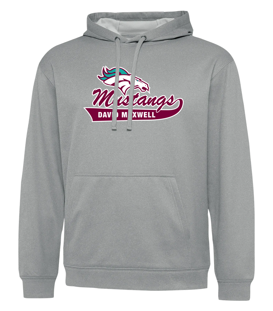 Mustangs Adult Dri-Fit Hoodie With Printed Logo