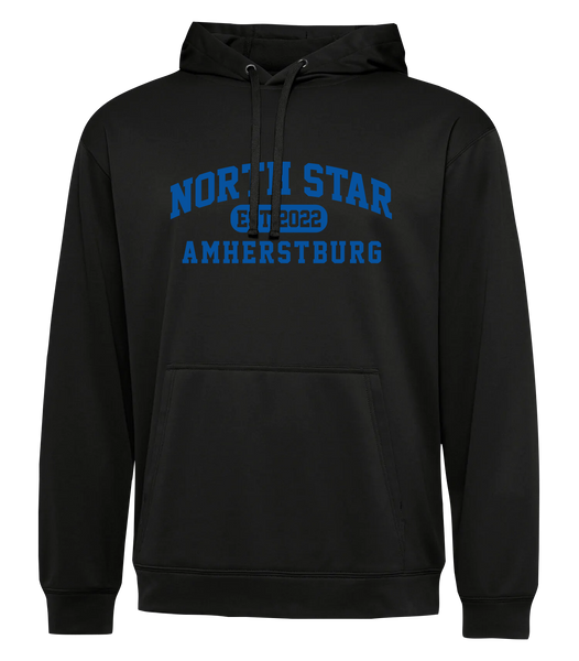 North Star Amherstburg Adult Dri-Fit Hoodie With Printed Logo