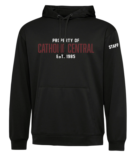 Catholic Central Adult Dri-Fit Hoodie With Printed Logo