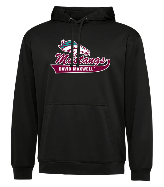 Mustangs Adult Dri-Fit Hoodie With Printed Logo