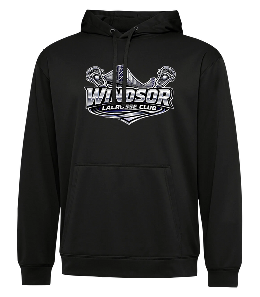 Windsor Lacrosse Club Adult Dri-Fit Hoodie With Printed Logo