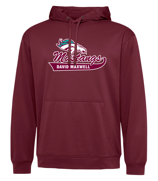 Mustangs Adult Dri-Fit Hoodie With Printed Logo