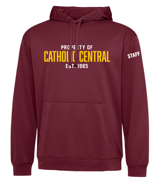 Catholic Central Adult Dri-Fit Hoodie With Printed Logo