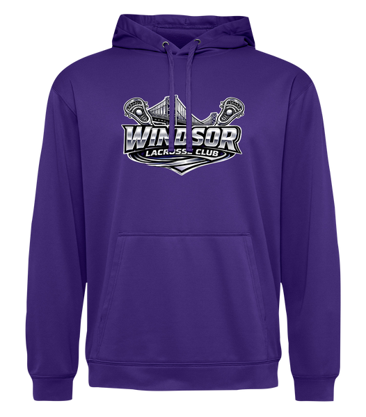Windsor Lacrosse Club Adult Dri-Fit Hoodie With Printed Logo