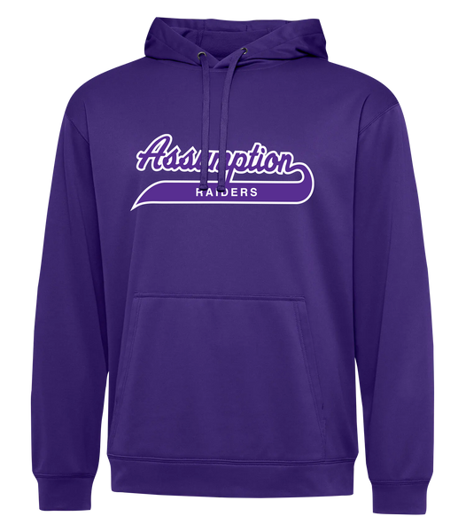 Assumption Adult Dri-Fit Hoodie with Embroidered Logo